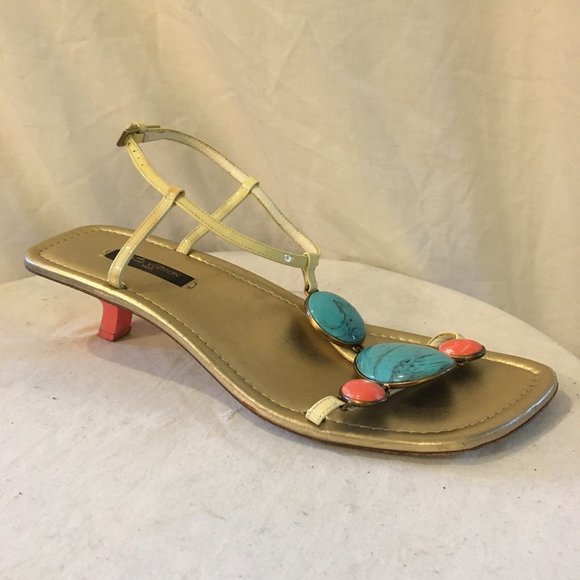 Louis Vuitton Jeweled Thong Sandal - Picture 1 of 10